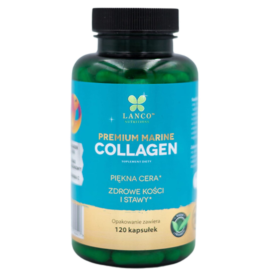 Najmocniejszy kolagen rybi - 4000 daltonów - 2400mg - Francuski kolagen hydrolizowany - 120 kapsułek