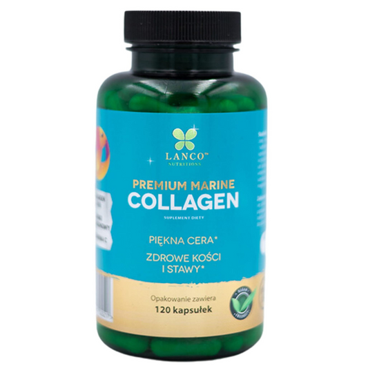 Najmocniejszy kolagen rybi - 4000 daltonów - 2400mg - Francuski kolagen hydrolizowany - 120 kapsułek